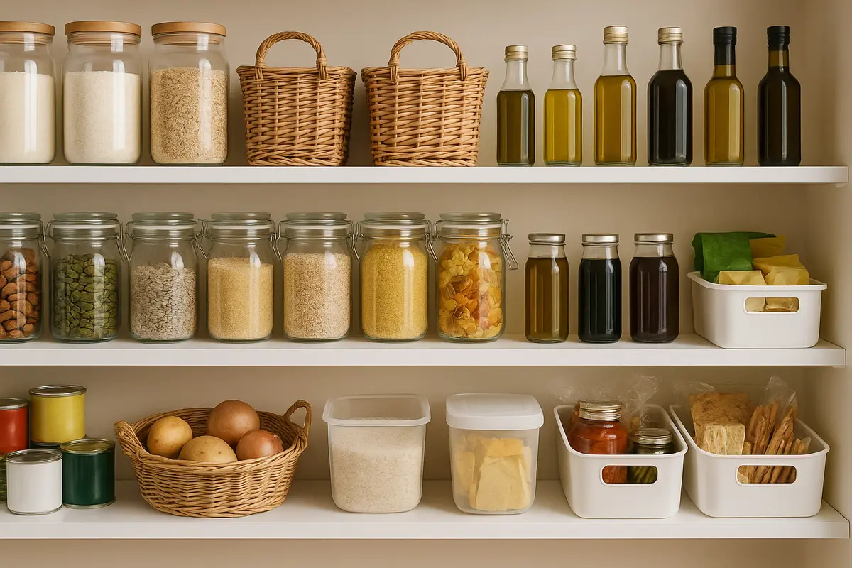 Come organizzare una dispensa funzionale? Il metodo che elimina gli sprechi in cucina