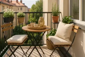 Come arredare un balcone piccolo? Spazio e comfort senza rinunciare allo stile