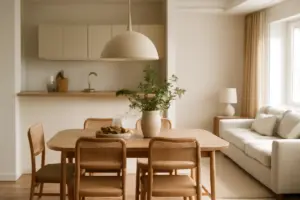 Zona pranzo open space idee: come creare convivialità ed evitare la confusione visiva