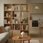 Librerie divisorie tra soggiorno e cucina: le soluzioni più efficaci per separare senza chiudere