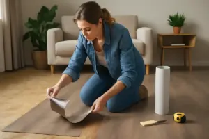 Come rinnovare il pavimento senza rimuoverlo? I prodotti autoadesivi che rivoluzionano la casa