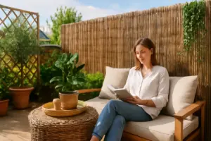 Come creare privacy in terrazza senza installare muri? Idee decorative poco invasive