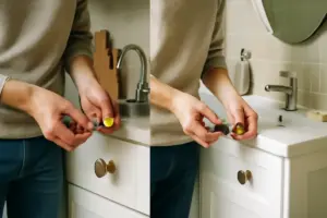 Sostituire i pomelli dei mobili: piccolo intervento, grande impatto su cucina e bagno