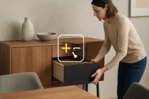 Come scegliere una madia per la sala da pranzo moderna? Il dettaglio pratico che aumenta la funzionalità