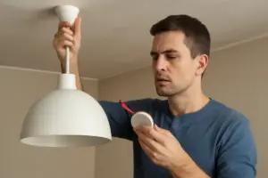 Come montare una lampada a sospensione da soli? Il dettaglio di sicurezza che pochi considerano