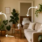 Come disporre le piante nei diversi ambienti di casa? Un trucco per mantenerle sane e decorative