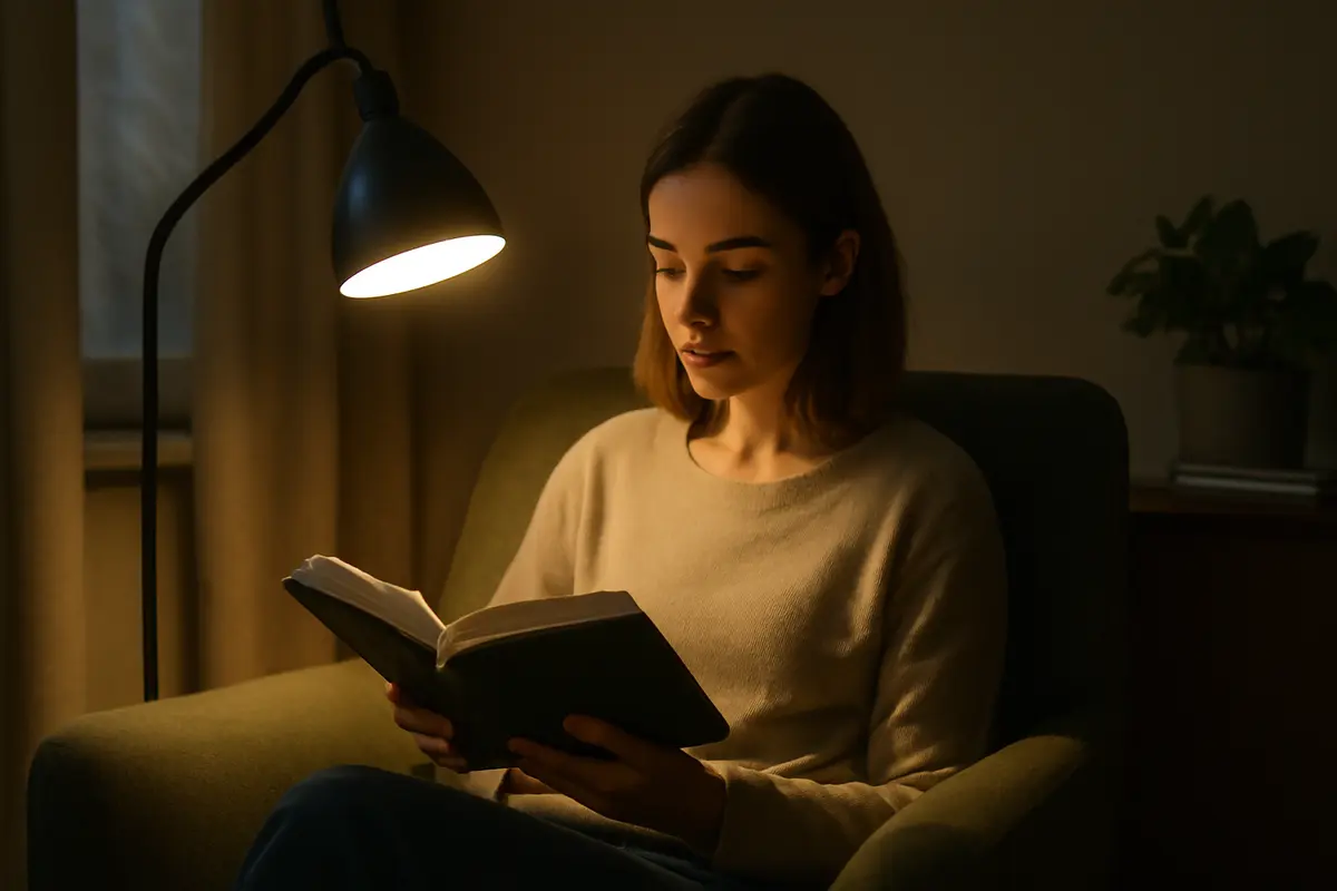 Illuminare l’angolo lettura: il sistema che garantisce comfort anche con poca luce naturale