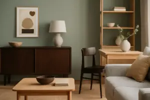 Come abbinare mobili in legno chiaro e scuro? La regola cromatica che protegge dall’effetto disordinato