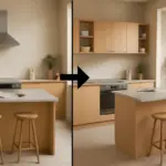 Cucine con penisola o isola? Il trucco per sfruttare davvero lo spazio a disposizione