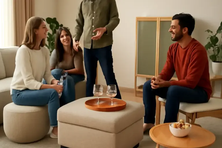 Sedute multifunzione: perché scegliere pouf e panche ti semplifica la gestione degli ospiti