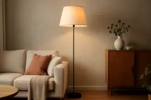 Lampade da terra di tendenza: il modello che risolve l’illuminazione e arreda con stile