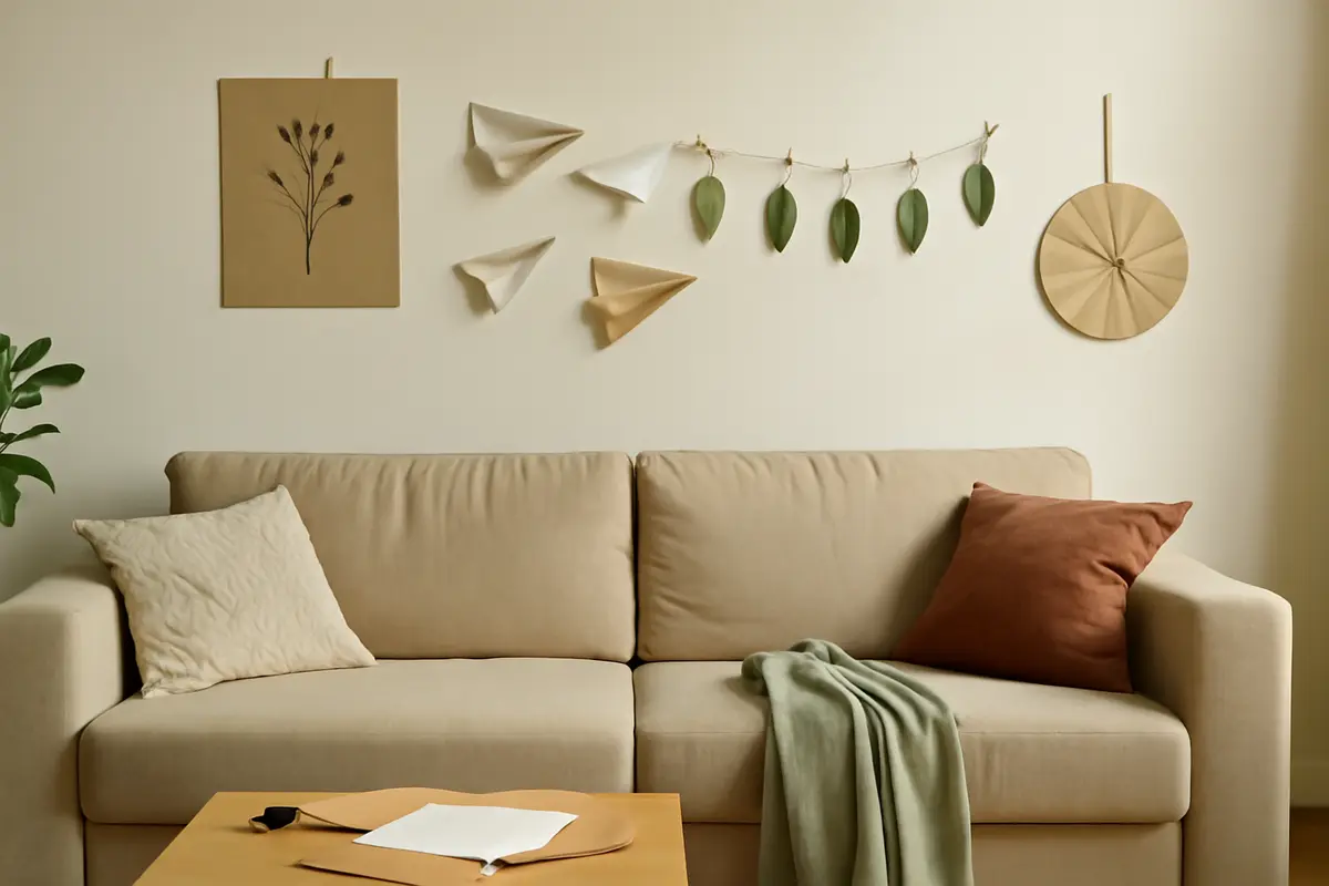 Come decorare una parete vuota senza spendere? Idee creative facili da realizzare subito