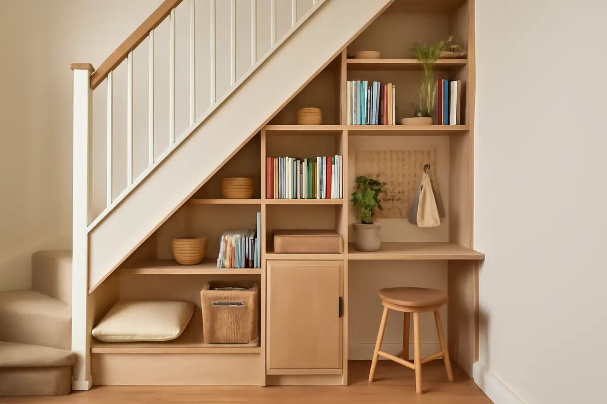 Ottimizzare spazi sottoscala: idee di arredo fai da te che sfruttano ogni centimetro