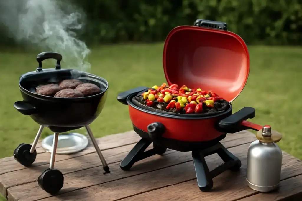 Barbecue portatili a carbone o a gas? Il dettaglio che fa la differenza nel gusto e nella praticità