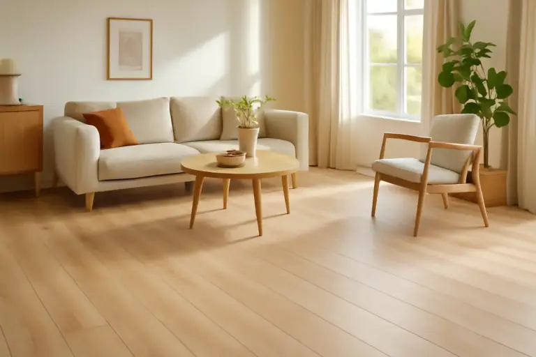 Pavimenti effetto legno e design d’interni: le combinazioni di colori che fanno sembrare la stanza più ampia