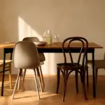 Mixare sedute diverse attorno al tavolo: la regola d’equilibrio che rende il risultato elegante