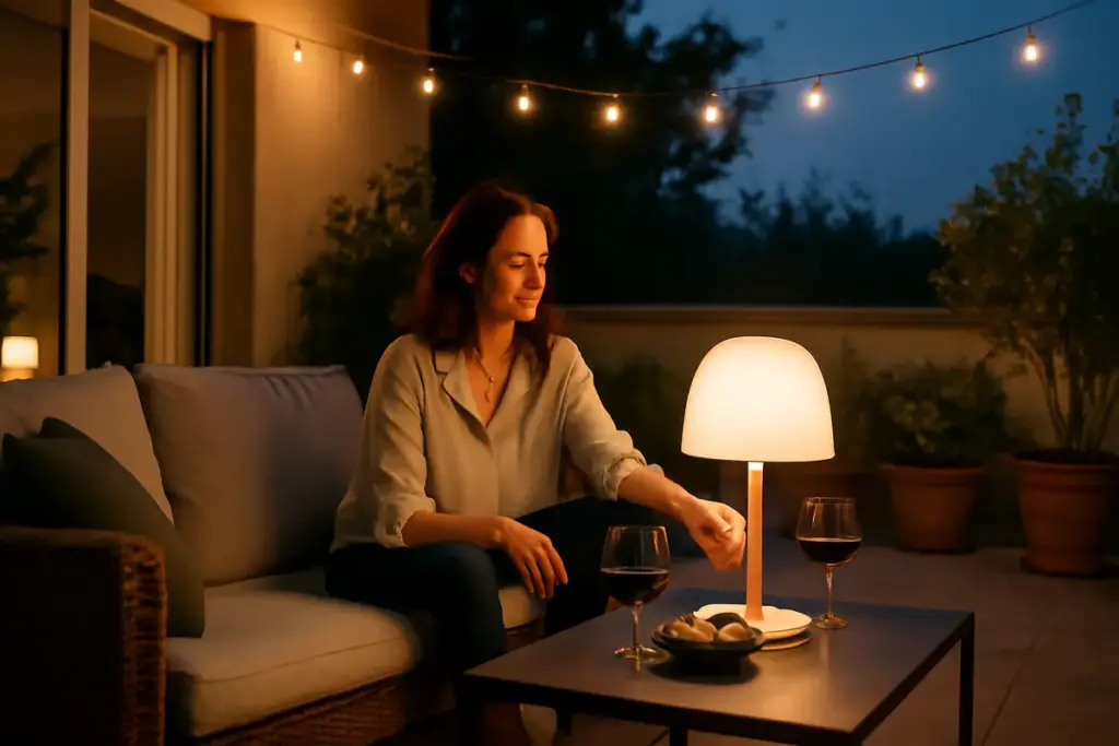 Illuminazione da esterno per terrazzo: la soluzione che trasforma le serate all’aperto
