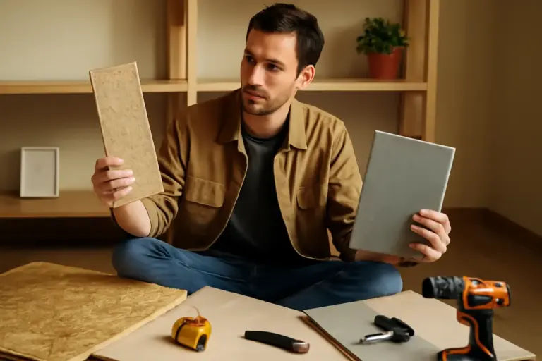 Quali materiali scegliere per realizzare una parete attrezzata fai da te? Le alternative resistenti e low-cost
