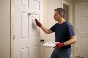 Verniciare le porte interne senza smontarle: il procedimento rapido che riduce i tempi e il disordine