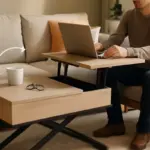 Tavolini da caffè trasformabili: la soluzione che rende il salotto più versatile